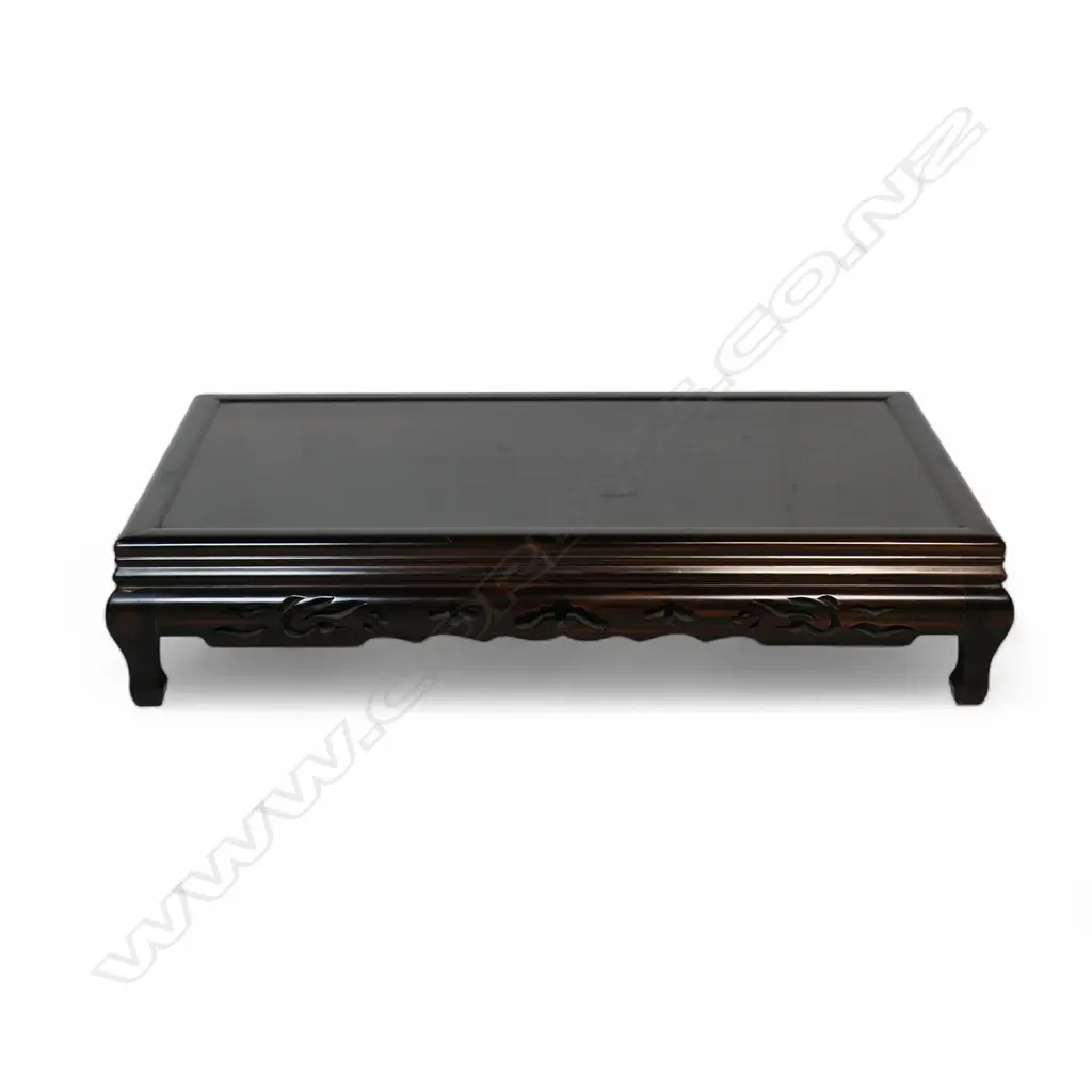 A Chinese rosewood kang table, Image 1++